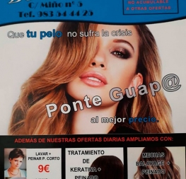 Promociones para noviembre en peluquería Belissima Laguna de Duero